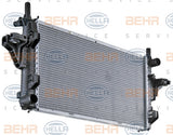 BEHR RADIATOR Fits SMART ROADSTER 452,434 03-05 8MK376719751 8MK 376 719-751