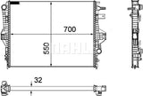 RADIATORS FITS VOLKSWAGEN TOUREG- MAHLE/BEHR