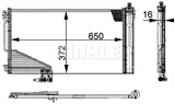 CONDENSER FIT MERCEDES CLK320