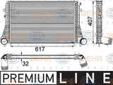 BEHR INTERCOOLER Fits VW CC/PASSAT 3C3,3C5/TIGUAN 5N 2.0L 05-18 8ML 376 746-741