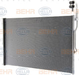 BEHR CONDENSER Fits VW TOUAREG 11-on 8FC 351 343-161