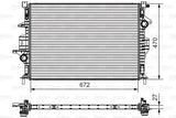 VOLVO RADIATOR - 735551 (VALEO)