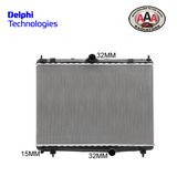 AAA (DELPHI) RADIATOR Fits PEUGEOT 407/508/CITROEN C5 2.0L 01-18