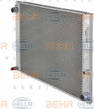 BEHR RADIATOR Fits LAND ROVER RANGE ROVER L322 02-12 8MK 376 729-511