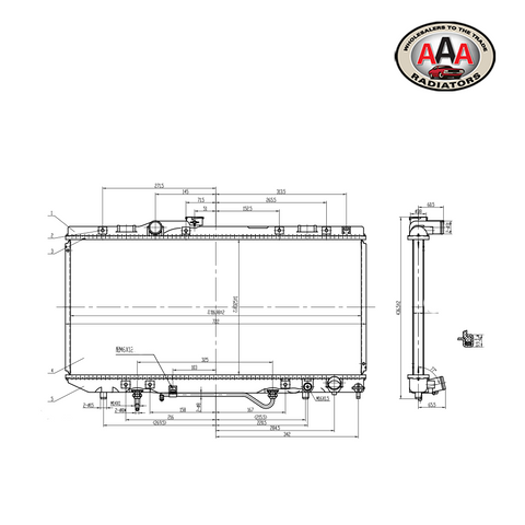 RADIATOR Fits TOYOTA CELICA (1990 - 1993)