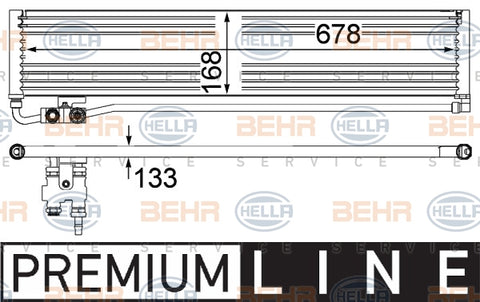 BEHR/MAHLE OIL COOLER Fits MERCEDES BENZ E-CLASS/CLS 10-16 8MO 376 999-561