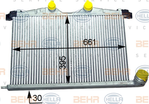 BEHR/MAHLE INTERCOOLER Fits CITROEN C5/C6 PEUGEOT 508 09-16 8ML 376 910-321