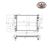 RADIATOR Fits HOLDEN COMMODORE (1995 - 1999)