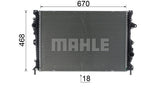 RADIATOR FITS RANGE ROVER EVOQUE (LR75360)- MAHLE/BEHR