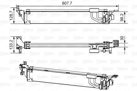 VALEO OIL COOLER Fits RENAULT MEGANE 2.0L CVT 09-13 818248