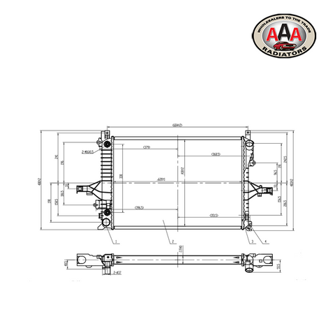 RADIATOR Fits VOLVO S60 (2000 - on)