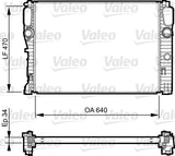 VALEO RADIATOR Fits MERCEDES BENZ CLS 350/500/E-CLASS E500 05-10 735382