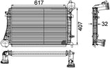 INTERCOOLER FITS  VOLKSWAGEN GOLF (1K0145803Q) - MAHLE/BEHR