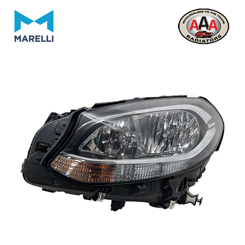 HEADLIGHTS Right, H7, LED, PY21W, with bulbs, with motor for headlamp levelling, Halogen