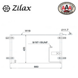 AAA (ZILAX) CONDENSER Fits HOLDEN ADVENTRA VZ (2004 - 2006)