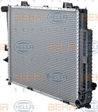 BEHR RADIATOR Fits MERCEDES BENZ E-CLASS E300 T Diesel 96-99 8MK 376 712-781