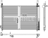 CONDENSER FITS RENAULT KOLEOS (MAHLE/BEHR)