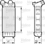 VALEO INTERCOOLER Fits PEUGEOT 3008/CITROEN BERLINGO/C4 09-on 818226