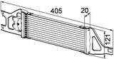 OIL COOLER  FITS MERCEDES W169 (A1695000700)