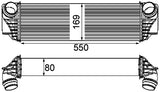 INTERCOOLER FITS BMW (MAHLE/BEHR)