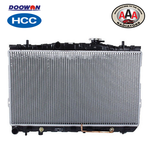 DOOWON/HCC RADIATOR Fits HYUNDAI ELANTRA XD 1.8L,2.0L/TIBURON V6 GK 2.7L 00-06