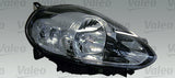 VALEO Headlight Right, H4, W5W,Halogen, with bulb 044214