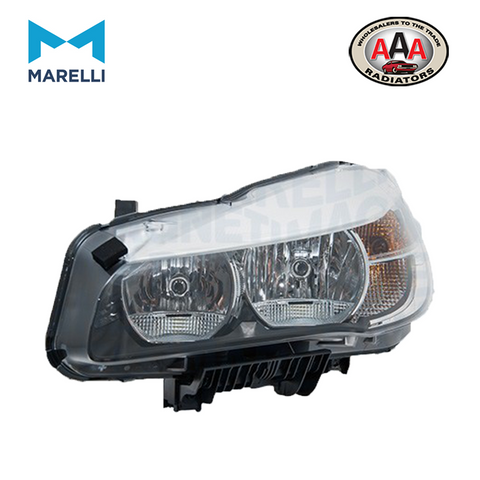 HEADLIGHTS Left, H7/H7, LED, PY21W, with bulbs, with motor for headlamp levelling, Halogen