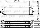 VALEO INTERCOOLER FITS RENAULT (8200411160 )