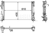 ALFA ROMEO GUILETTA RADIATOR (50514474/50514472 ) - MAHLE/BEHR