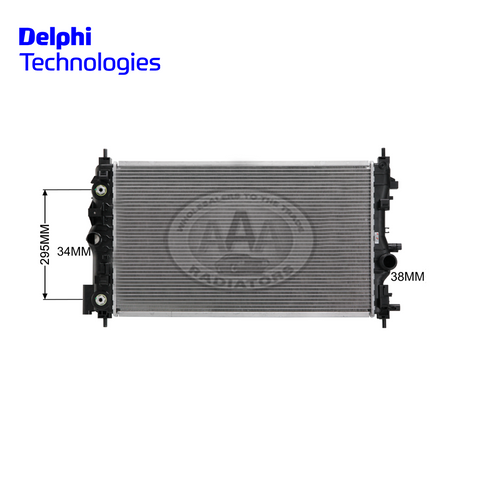 AAA (DELPHI) RADIATOR Fits HOLDEN CRUZE JH 1.8ltr Petrol Automatic/ 1.4ltr Turbo Petrol/1.6ltr Turbo Petrol