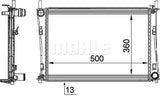 RADIATOR FITS FORD FIESTA (4S6H8005DA) - MAHLE/ BEHR