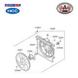 FAN Fits KIA GRAND CARNIVAL (2014 - on) 25380A9100