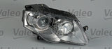 VALEO Headlight Right, H7, W5W, Xenon 043628