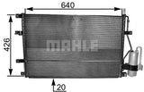 CONDENSER fits VOLVO (MAHLE/BEHR)