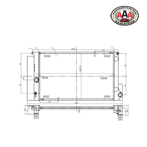 RADIATOR Fits TOYOTA COROLLA (2012 - 2017) MANUAL