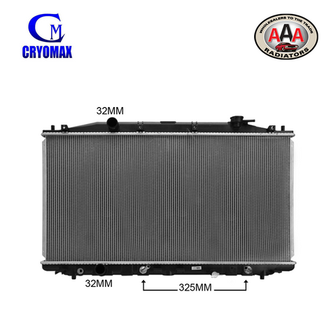 AAA (CRYOMAX) RADIATOR Fits HONDA ACCORD EURO CU Manual (2008 - 2015)