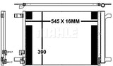 CONDENSER FITS SKODA/VOLKSWAGEN (MAHLE/BEHR)