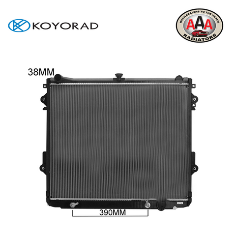 KOYO Radiator Fits TOYOTA LANDCRUISER 200 Series UZJ200 (2007 - on) PL012203