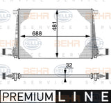 BEHR INTERCOOLER Fits AUDI Q7 4MB,4MG 3.0 TDI 15-19 8ML 376 747-511