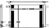 CONDENSER FITS SKODA/VOLKSWAGEN (MAHLE/BEHR)