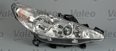 VALEO Headlight Right, H1, H7, W5W, PY21W, Halogen, with bulb 043245