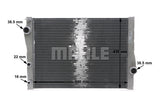 RADIATOR FITS BMW X5 (17117807624) - MAHLE/BEHR