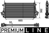 INTERCOOLER FITS OPEL INSIGNIA - MAHLE/BEHR