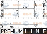 BEHR/MAHLE RADIATOR Fits AUDI A1/SKODA ROOMSTER/VW POLO 09-15 8MK 376 754-281