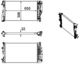 MERCEDES RADIATOR (A639501701)