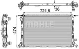 AUDI RADIATOR - MAHLE  (CR 911 000S)