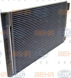 BEHR CONDENSER Fits ALFA ROMEO GIULIETTA 10-on 8FC 351 301-651