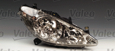 VALEO Left Headlight Fits PEUGEOT 307 3A/C/3B/3E 01-09 088038