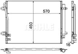 VOLKSWAGEN PASSAT CONDENSER (BEHR/MAHLE)