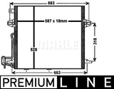 CONDENSER FITS MERCEDES M- CLASS (A2515000054)